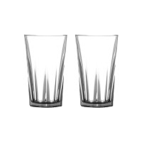 Penthouse 14oz Five Sided Glass set of 2